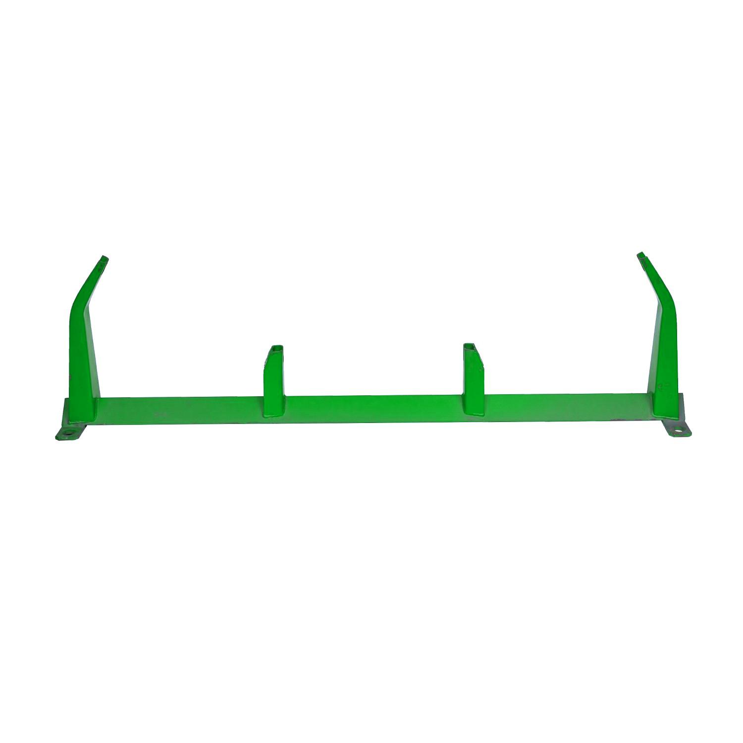 Troughing idler frame and welded conveyor support structure